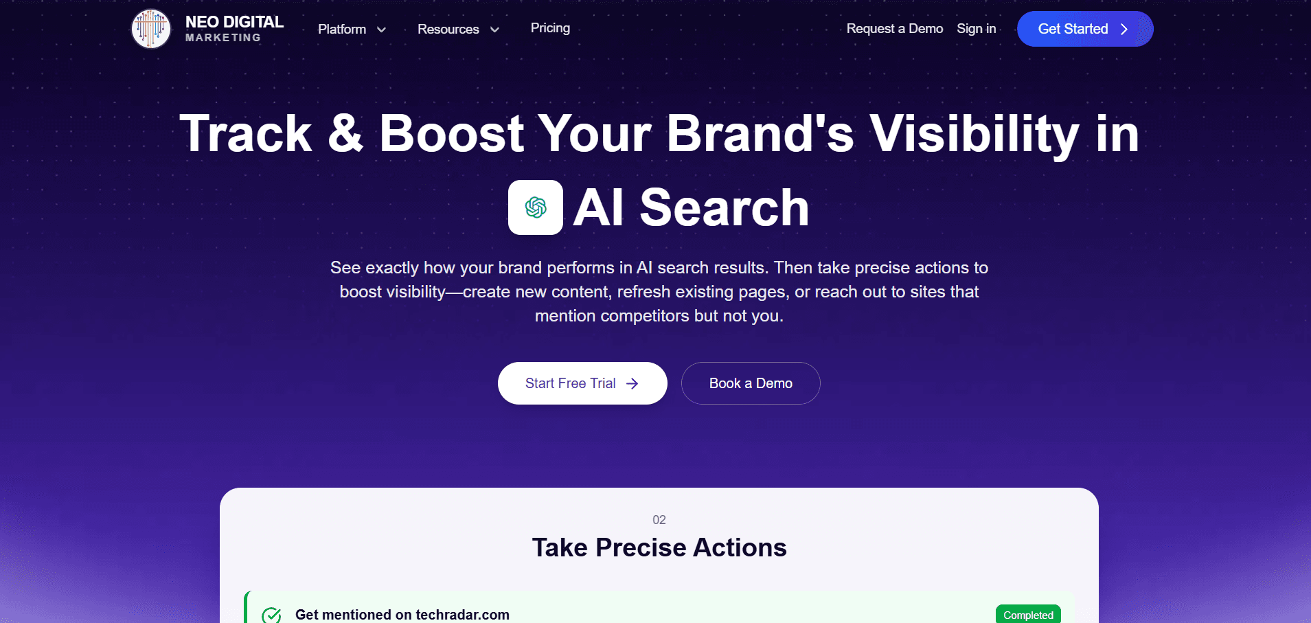 AI Analytics Dashboard